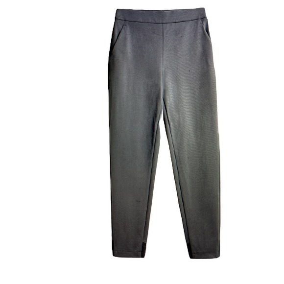 Dress Casual Career Pants Swift Drape by Ministry of Supply Heather Gray Sz. 12 - Picture 3 of 4